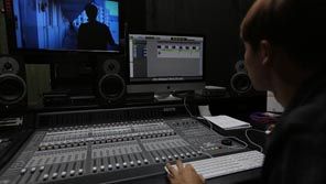 영화영상학과_사운드믹싱실